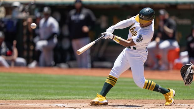 Oakland Athletics utility man Tony Kemp